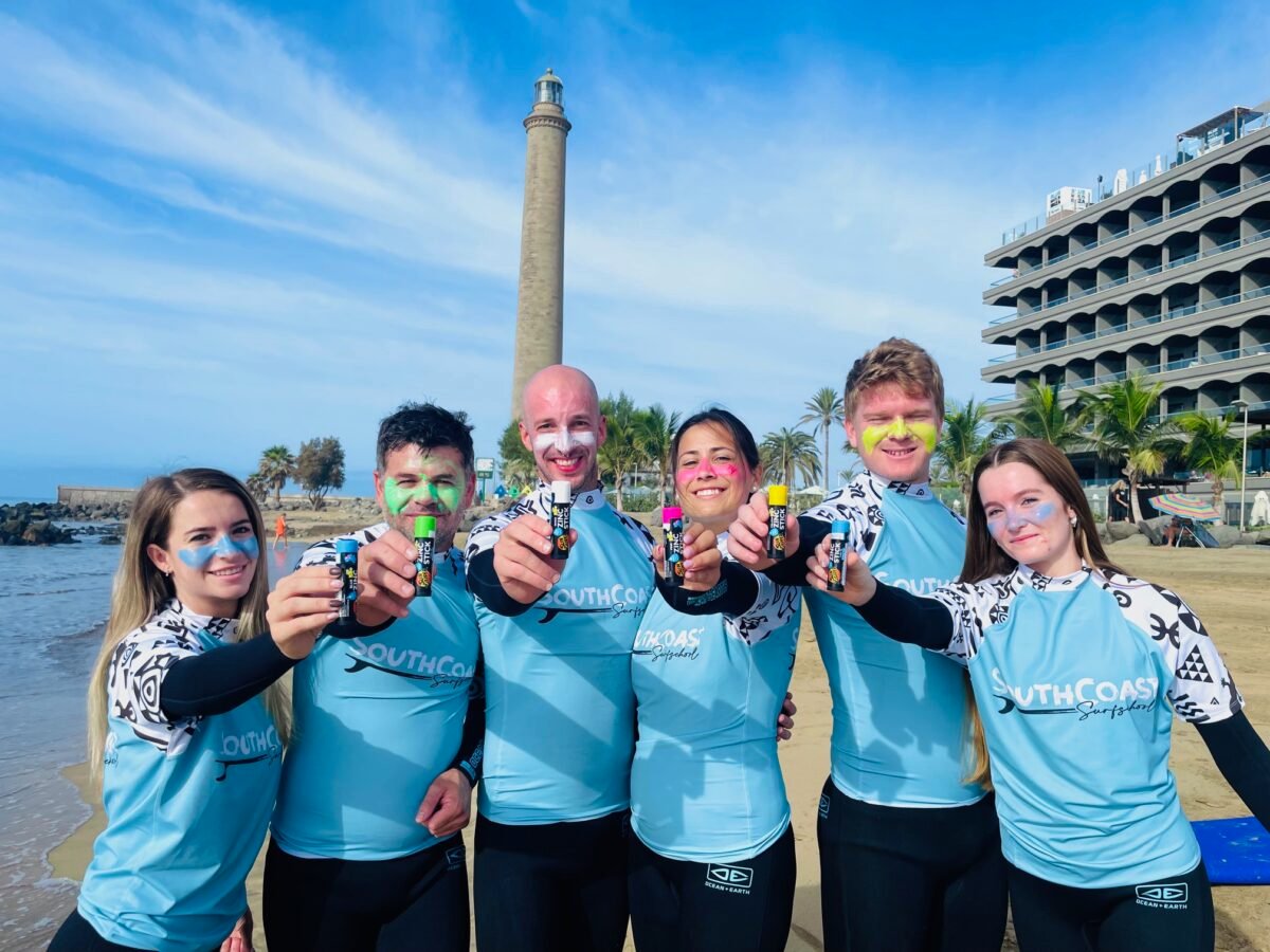 water-resistant sunscreen for surfers