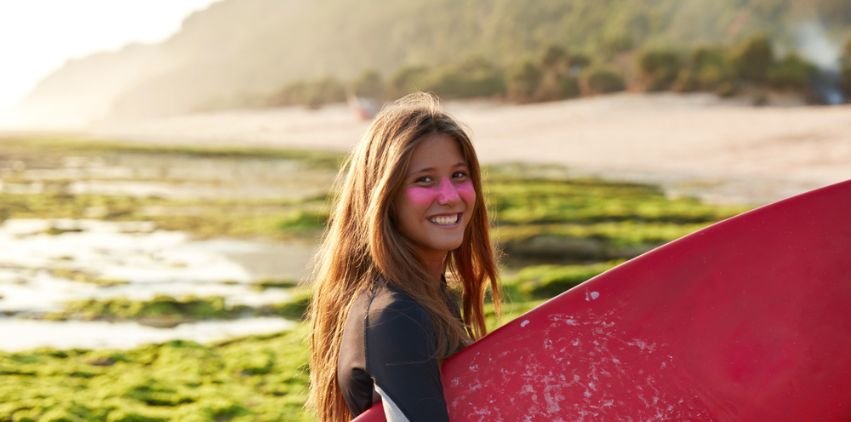 Protect your skin while surfing