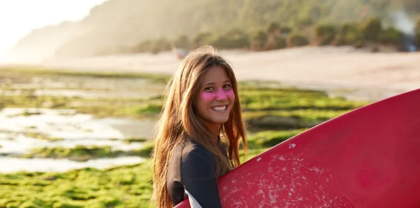 Protect your skin while surfing